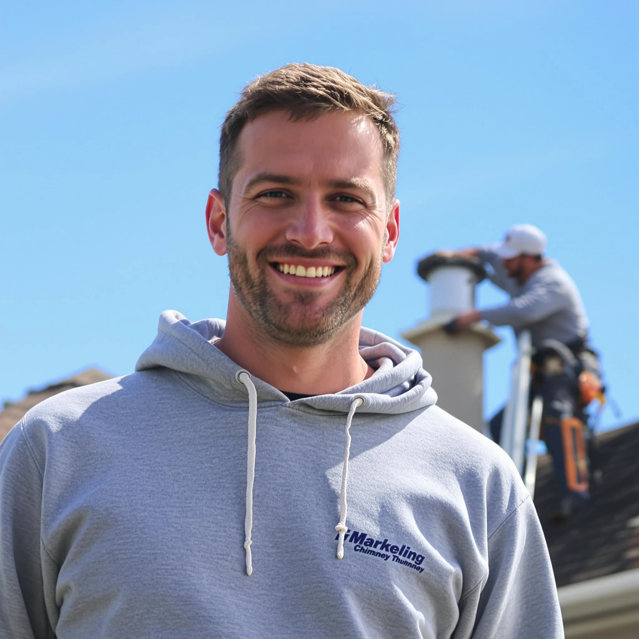 The Castle Rock Chimney Sweep team.