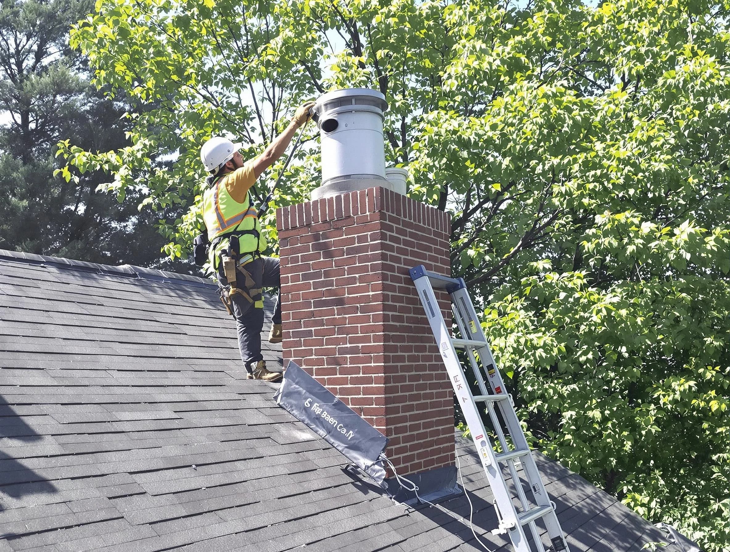 Chimney liner inspection by Castle Rock Chimney Sweep in Castle Rock, CO