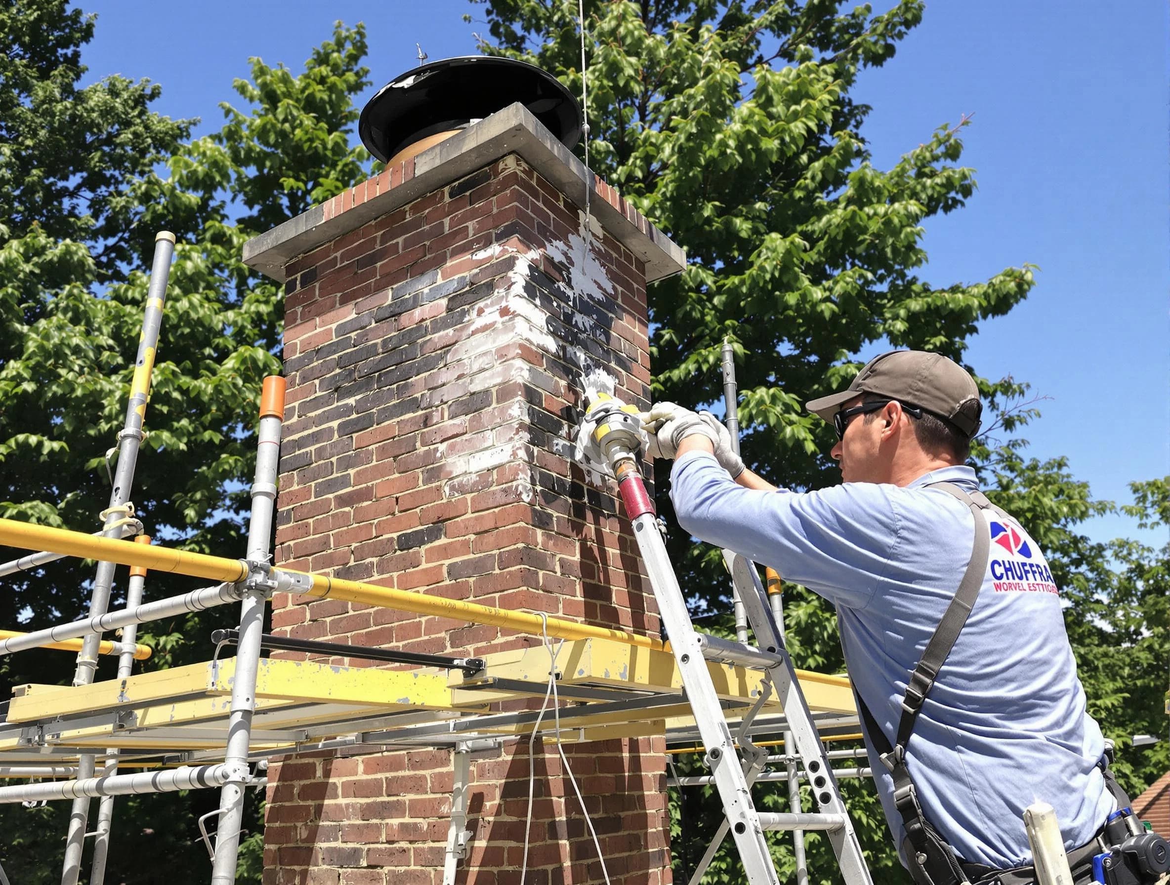 Structural chimney repair by Castle Rock Chimney Sweep in Castle Rock, CO